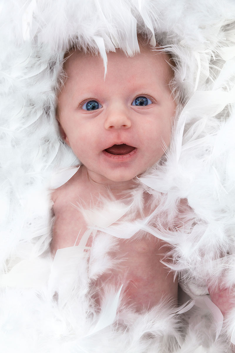 photo studio portrait bébé enfant original