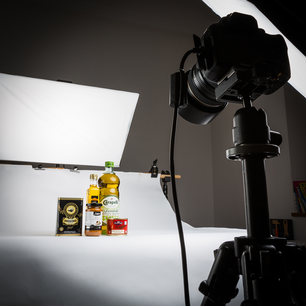 prise de vue packshot photo studio produit fond blanc