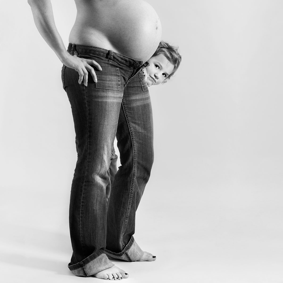 photo studio portrait femme enceinte famille lorraine