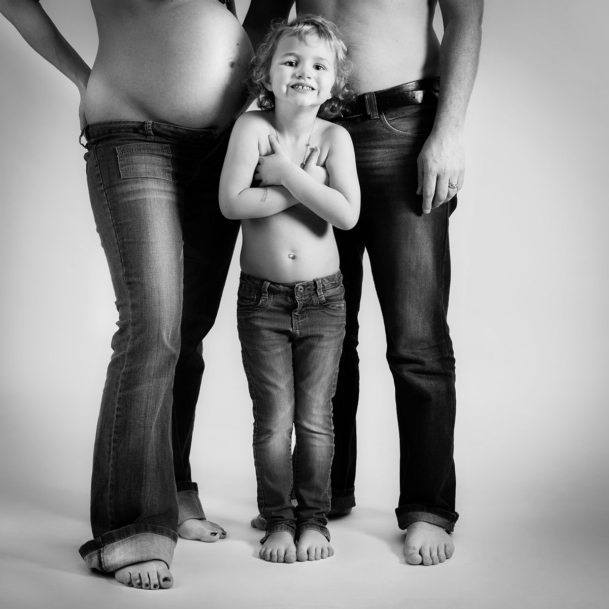 photo studio portrait femme enceinte famille lorraine