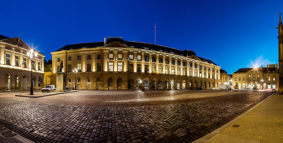 illustration de nuit photo creation retouche photomontage panoramique tourisme metz