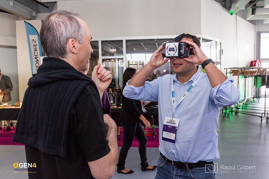 reportage #GEN4 evenement Metz stand professionnel réalité virtuelle