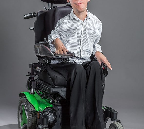 portrait studio corporate homme handicapé lorraine