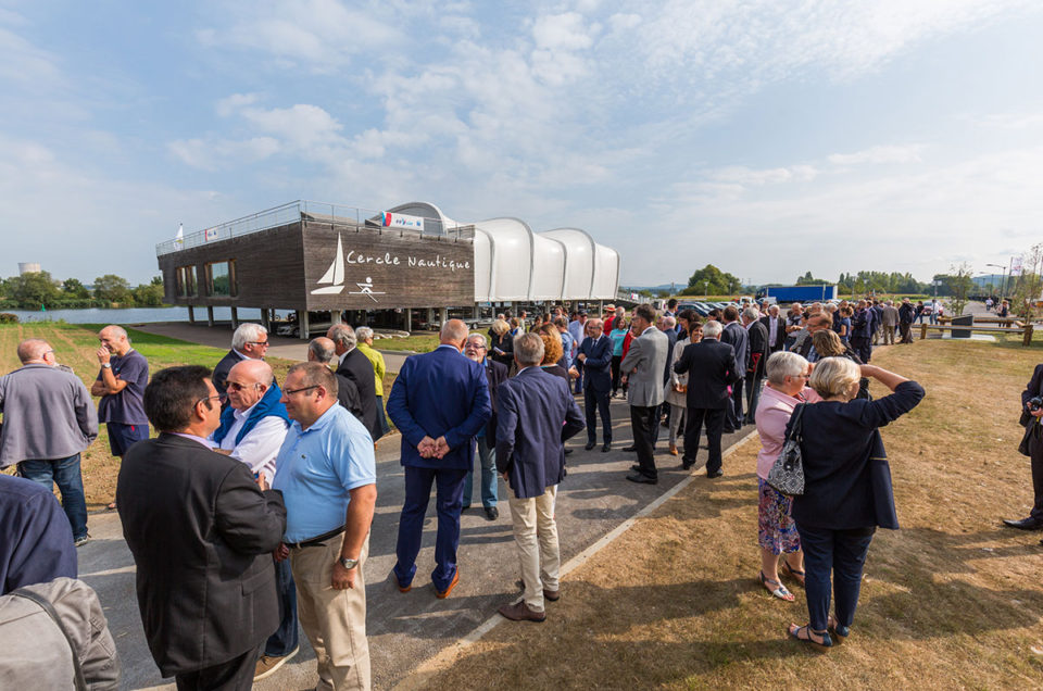 Inauguration de la base de loisirs de Basse-Ham