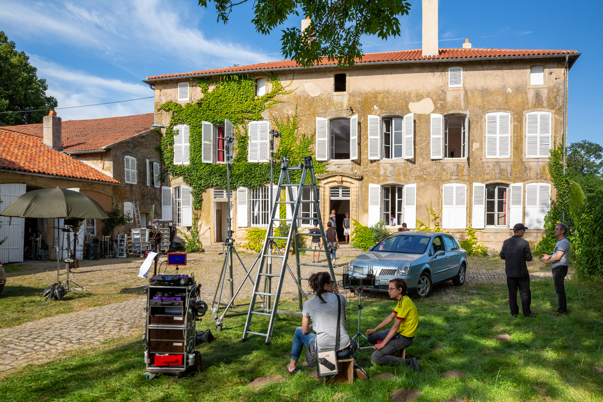 tournage meurtre en moselle, photo de plateau, cinema