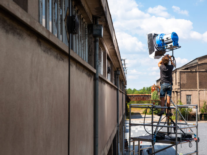 tournage meurtre en moselle, photo de plateau, cinema